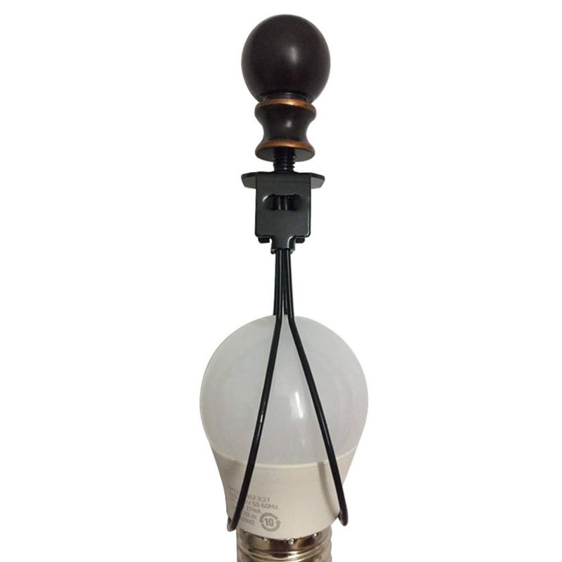 RddenIy Lamp Shade Light Bulb Clip Lampshade Adapter - Finial and Lampshade Levellers for Clip On Light Bulbs - Image 4